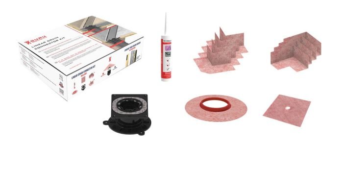 LINEAR DRAIN CONNECTOR KIT ABS