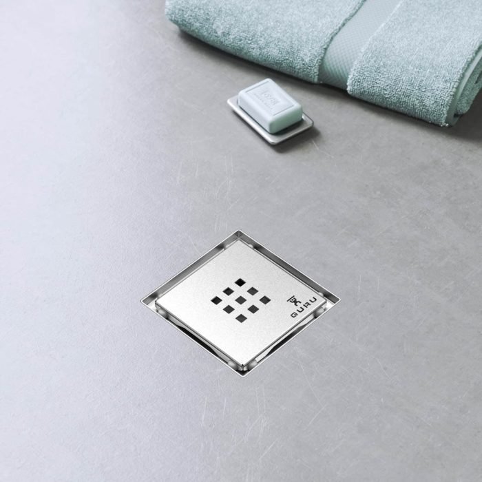 SQUARE DRAIN & STRAINER PLUS 4 1/2'' - Image 3