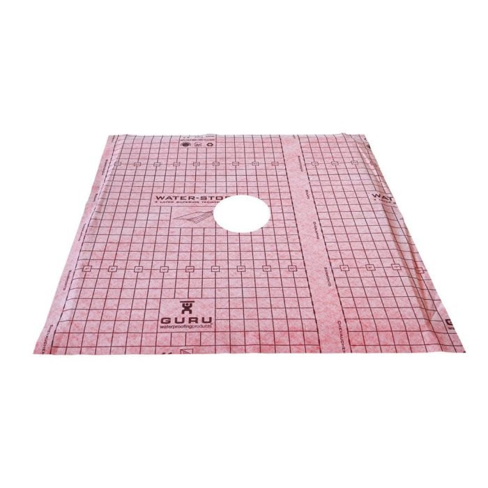 WATER-STOP HEAVY DUTY SHOWER TRAY 72" x 72" CENTER FOUR SLOPES - Image 5