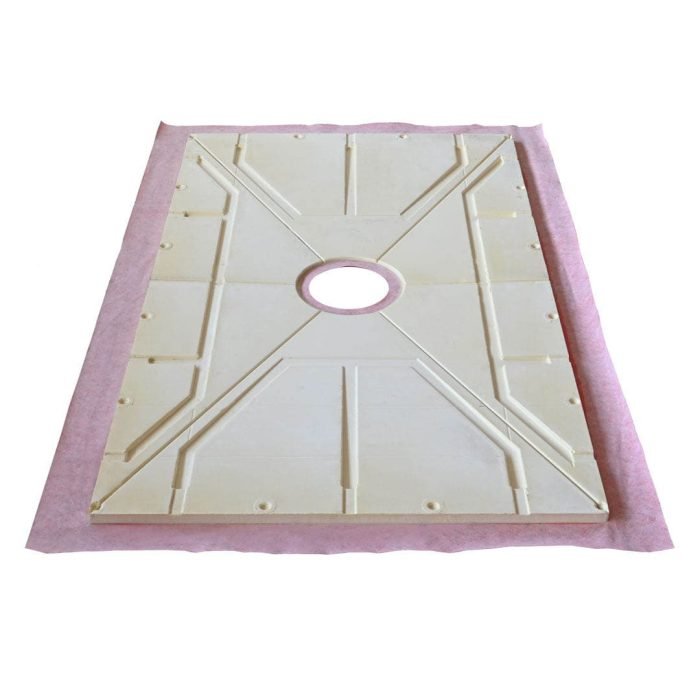 WATER-STOP HEAVY DUTY SHOWER TRAY 36" x 60" CENTER FOUR SLOPES - Image 2