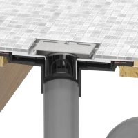 SQUARE DRAIN CONNECTOR PVC - Image 3